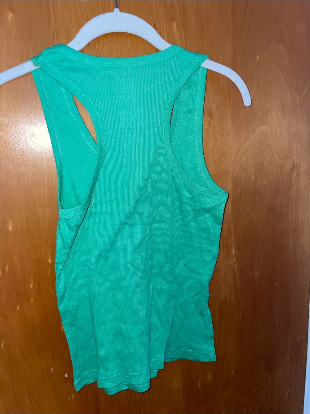 Green Ribbed Tank 💚 - Picture 8 of 9